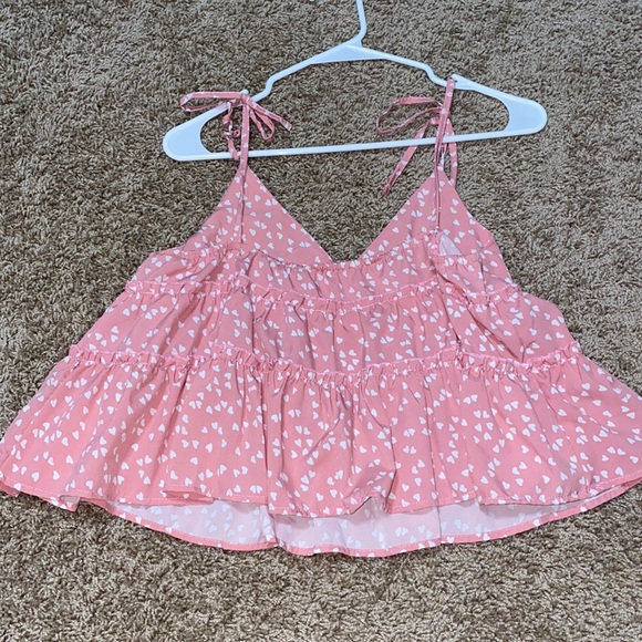 pink heart shirt l - Picture 2 of 2